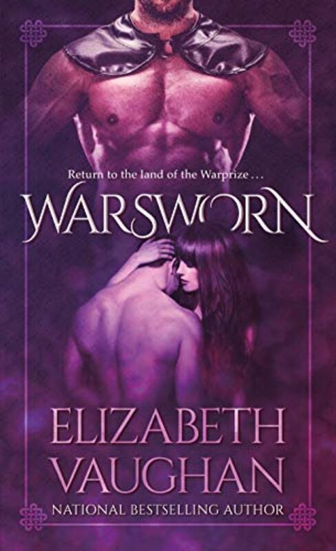 Book cover for "Warsworn" by Elizabeth Vaughan