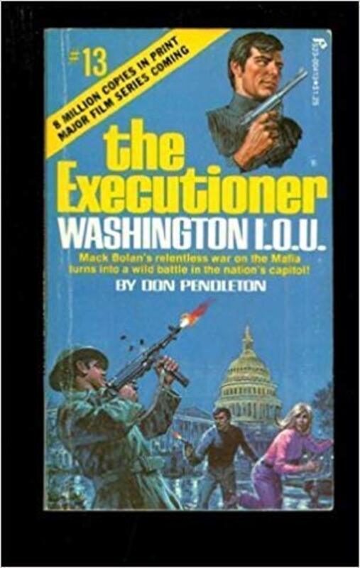 Book cover for "Washington I.O.U." by Don Pendleton