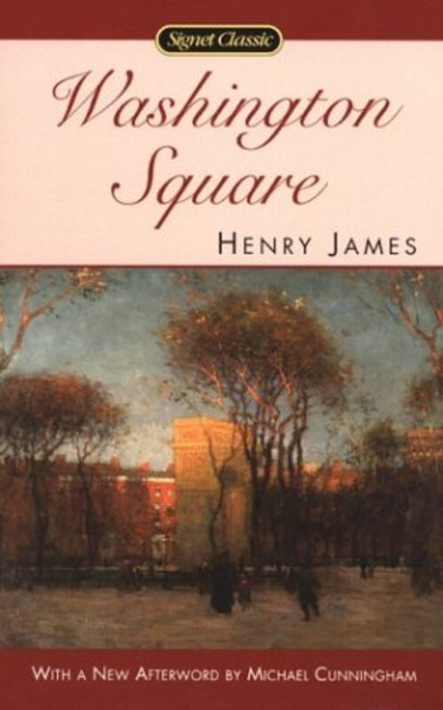 Book cover for "Washington Square" by Henry James
