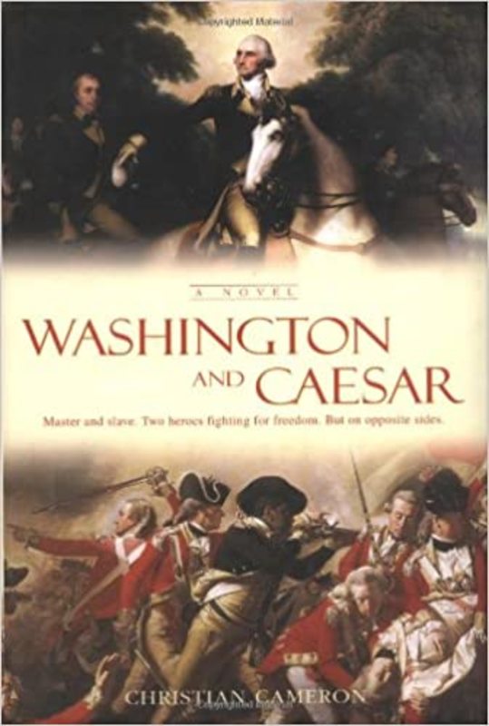 Book cover for "Washington and Caesar" by Christian Cameron