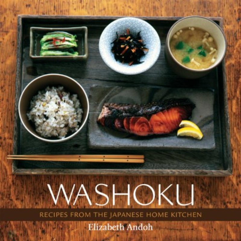 Book cover for "Washoku" by Elizabeth Andoh