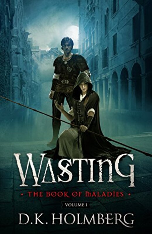 Book cover for "Wasting" by DK Holmberg