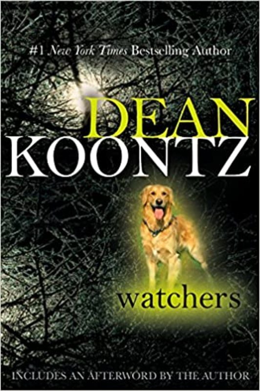 Book cover for "Watchers" by Dean Koontz