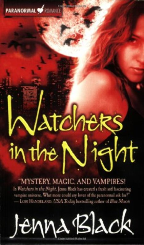 Book cover for "Watchers in the Night" by Jenna Black