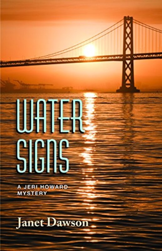 Book cover for "Water Signs" by Janet Dawson