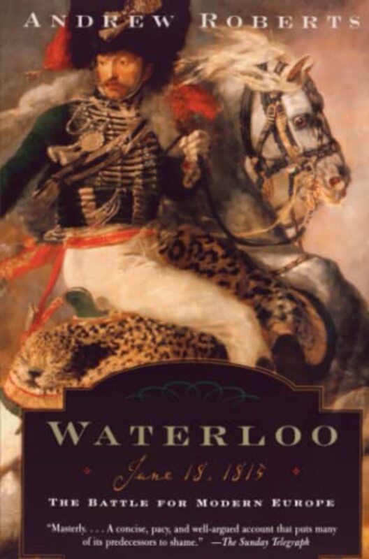 Book cover for "Waterloo" by Andrew Roberts