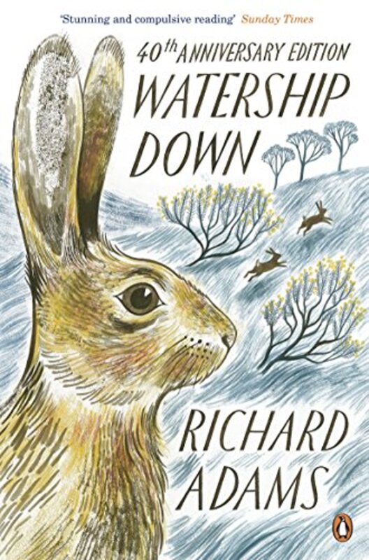 Book cover for "Watership Down" by Richard Adams