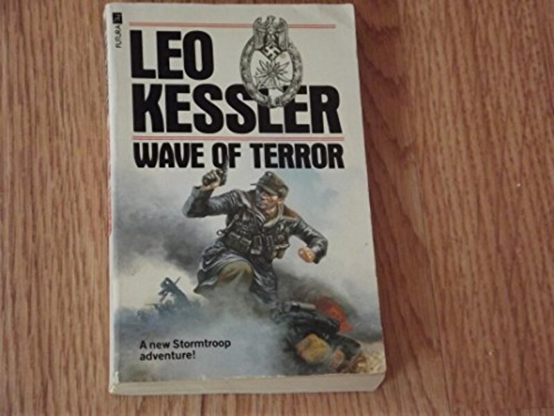 Book cover for "Wave of Terror" by Leo Kessler