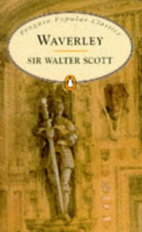 Book cover for "Waverley" by Walter Scott