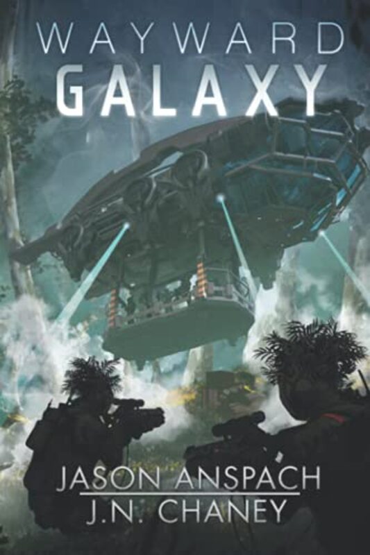 Book cover for "Wayward Galaxy" by JN Chaney