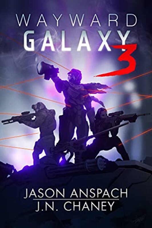 Book cover for "Wayward Galaxy 3" by JN Chaney