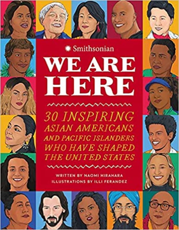 Book cover for "We Are Here" by Naomi Hirahara