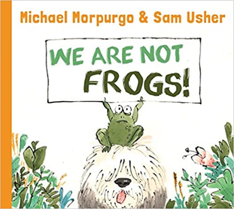 Book cover for "We Are Not Frogs" by Michael Morpurgo