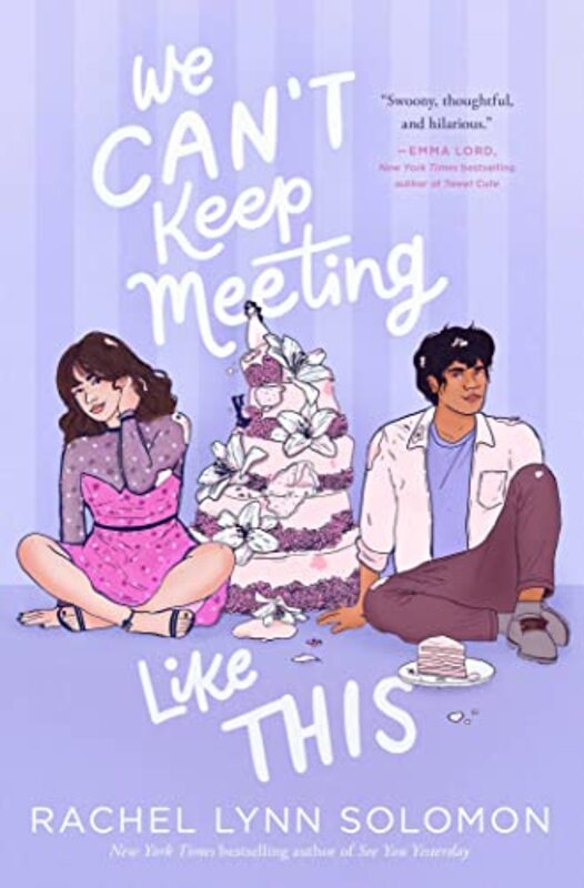 Book cover for "We Can't Keep Meeting Like This" by Rachel Lynn Solomon