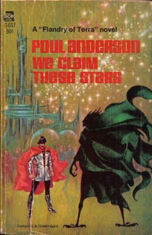 Book cover for "We Claim These Stars" by Poul Anderson