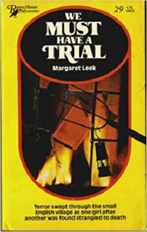 Book cover for "We Must Have a Trial" by Sara Woods