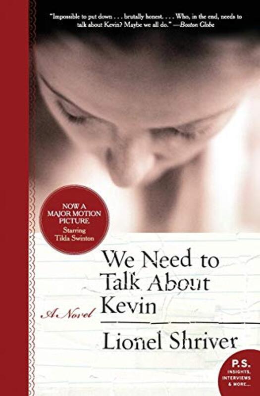 Book cover for "We Need to Talk About Kevin" by Lionel Shriver