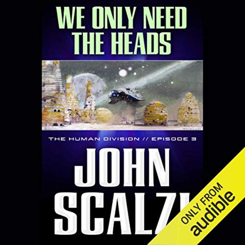 Book cover for "We Only Need the Heads"