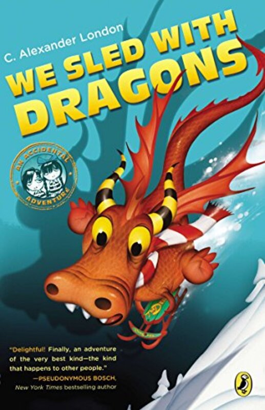Book cover for "We Sled With Dragons" by C Alexander London