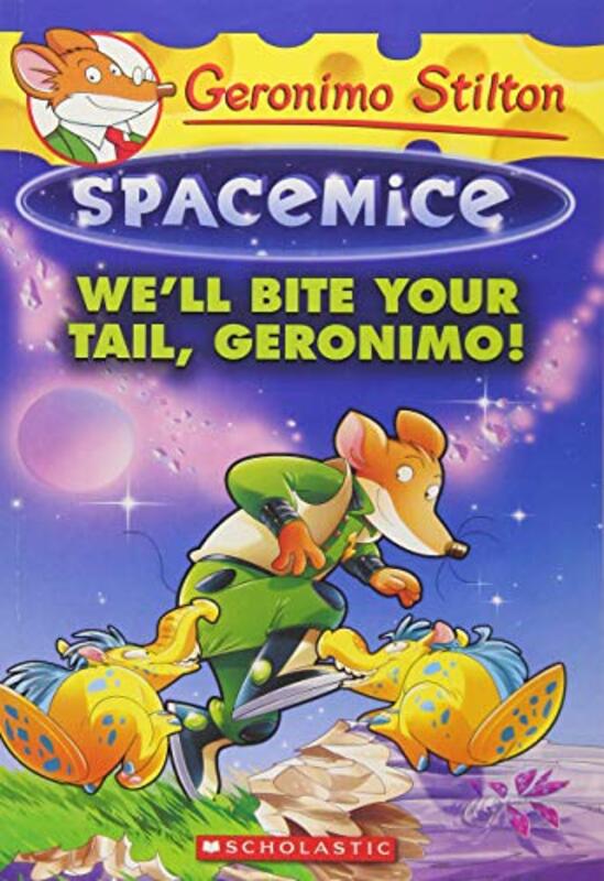 Book cover for "We'll Bite Your Tail, Geronimo!" by Elisabetta Dami