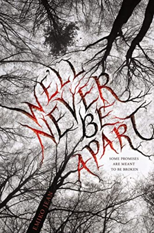 Book cover for "We'll Never Be Apart" by Emiko Jean