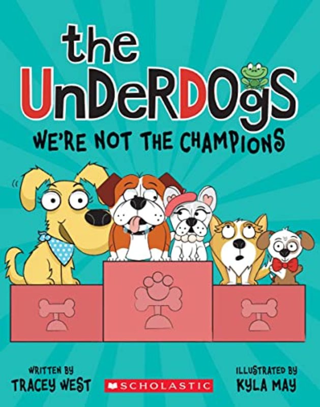 Book cover for "We're Not the Champions" by Tracey West
