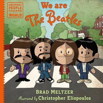 Book cover for "We are The Beatles" by Brad Meltzer