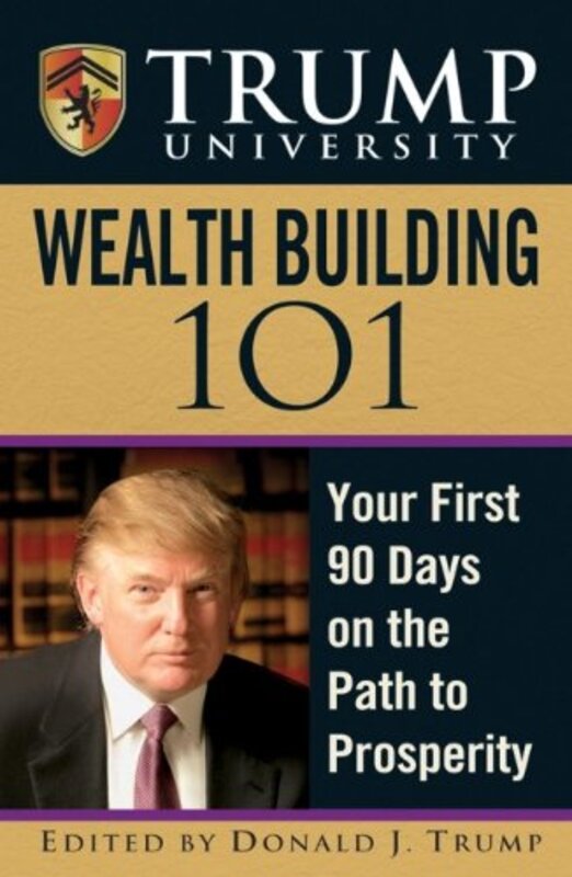 Book cover for "Wealth Building 101" by Donald J Trump
