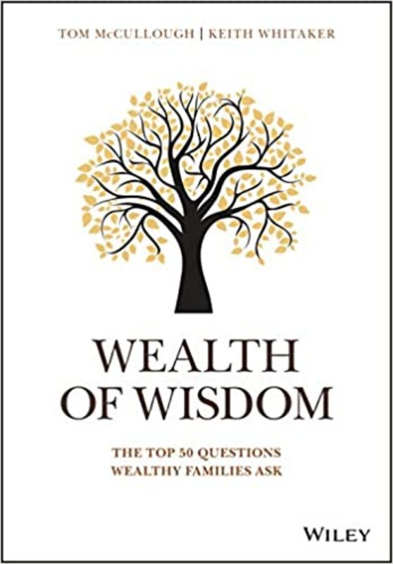 Book cover for "Wealth of Wisdom" by Tom McCullough