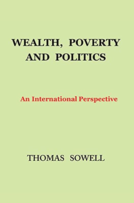 Book cover for "Wealth, Poverty and Politics" by Thomas Sowell