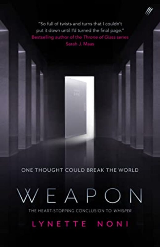 Book cover for "Weapon" by Lynette Noni