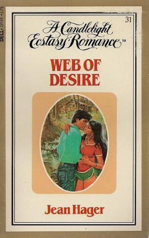 Book cover for "Web of Desire" by Jean Hager