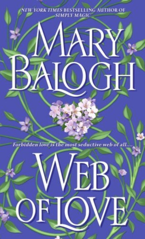 Book cover for "Web of Love" by Mary Balogh