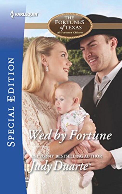 Book cover for "Wed by Fortune" by Judy Duarte