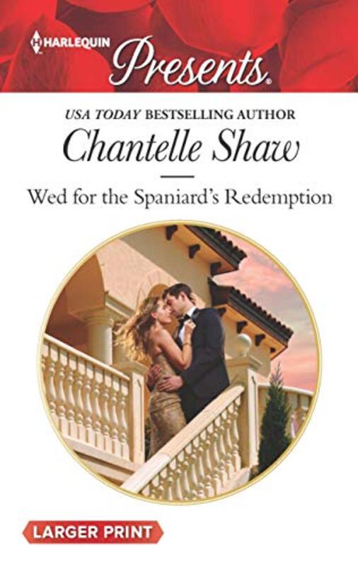 Book cover for "Wed for the Spaniard's Redemption" by Chantelle Shaw