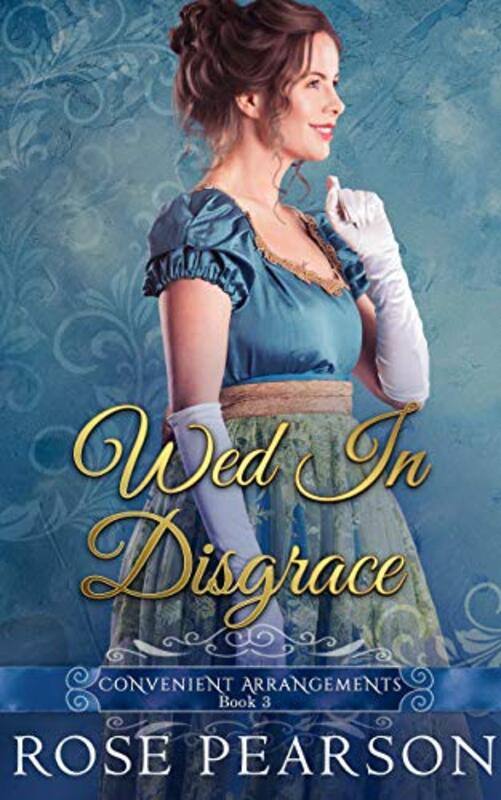 Book cover for "Wed in Disgrace" by Rose Pearson