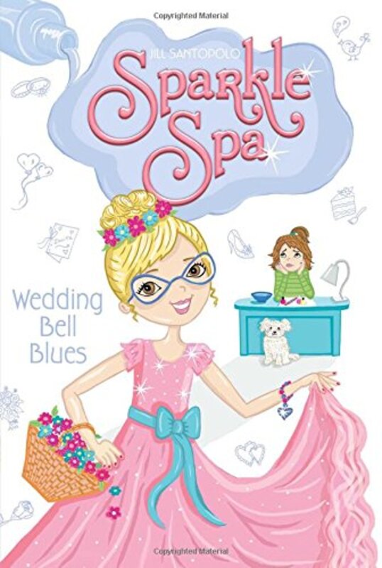 Book cover for "Wedding Bell Blues" by Jill Santopolo