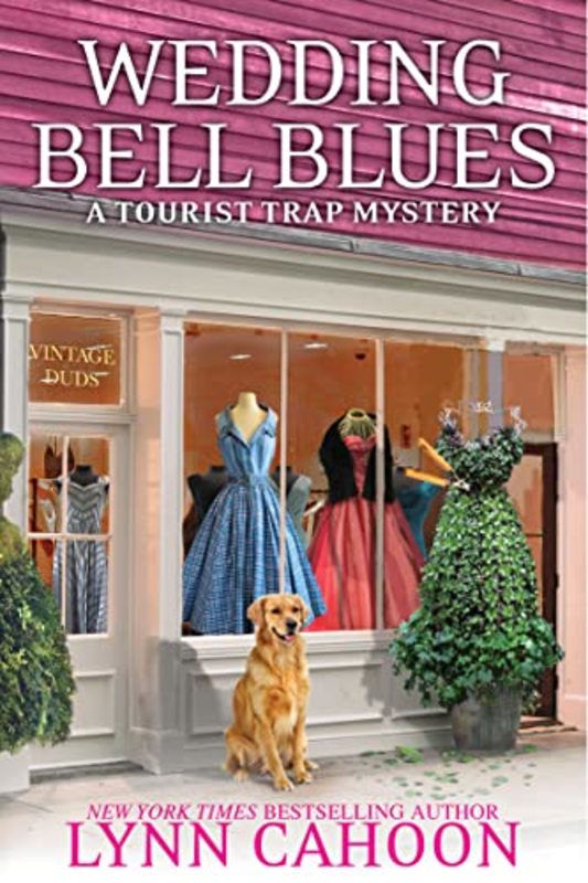 Book cover for "Wedding Bell Blues" by Lynn Cahoon