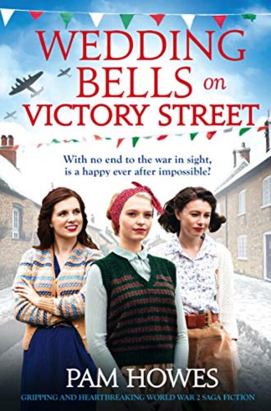 Book cover for "Wedding Bells on Victory Street" by Pam Howes