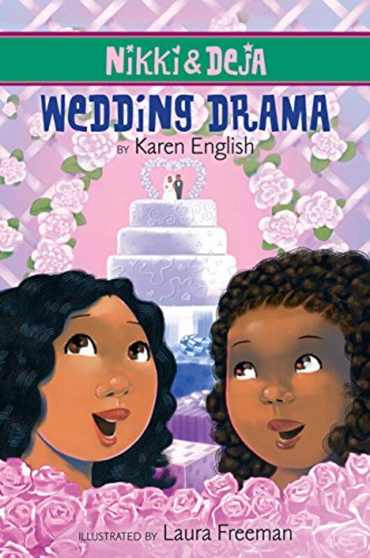 Book cover for "Wedding Drama" by Karen English