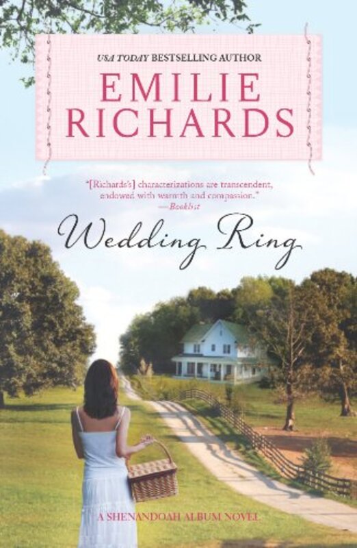 Book cover for "Wedding Ring" by Emilie Richards