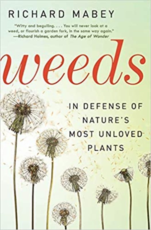 Book cover for "Weeds" by Richard Mabey