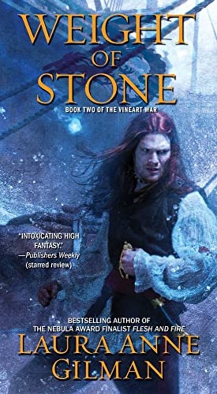 Book cover for "Weight of Stone" by Laura Anne Gilman