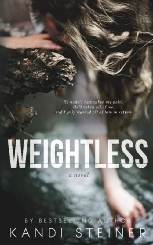 Book cover for "Weightless" by Kandi Steiner