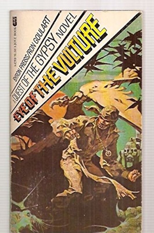 Book cover for "Weird Heroes: Volume 7: Eye of the Vulture" by Ron Goulart