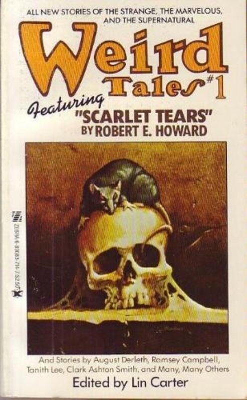 Book cover for "Weird Tales 1" by Lin Carter