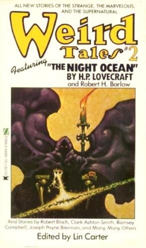 Book cover for "Weird Tales 2" by Lin Carter