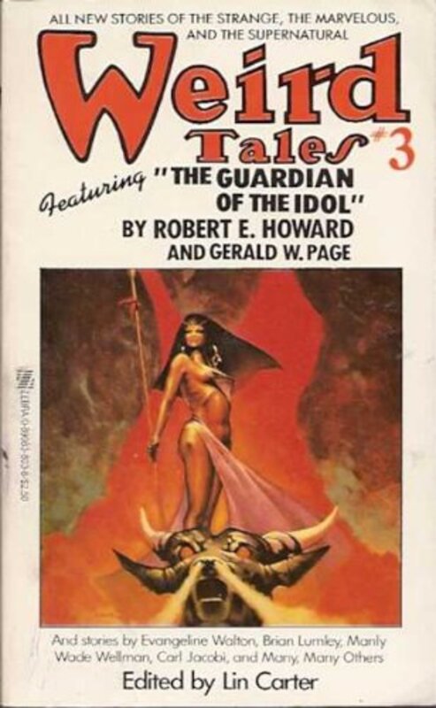 Book cover for "Weird Tales 3" by Lin Carter