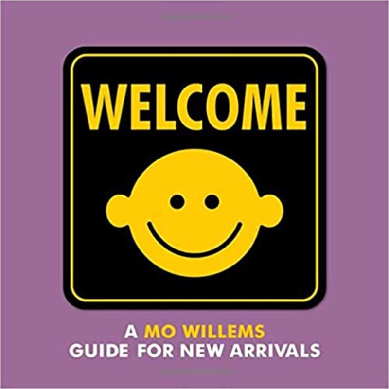Book cover for "Welcome" by Mo Willems