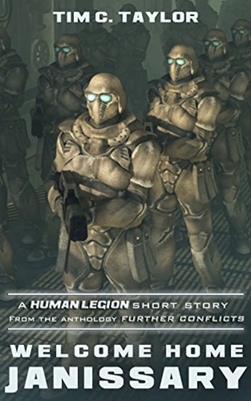 Book cover for "Welcome Home, Jannisary" by Tim C Taylor